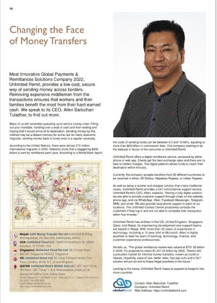 LuxLife Magazine Article